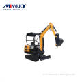 1 Ton Small Hydraulic Digging Machine With Cab